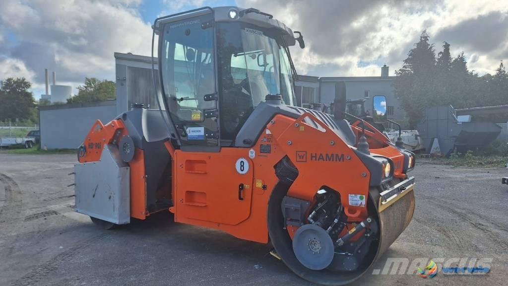 Hamm HD+ 90i VT-S Cilindros Compactadores mistos