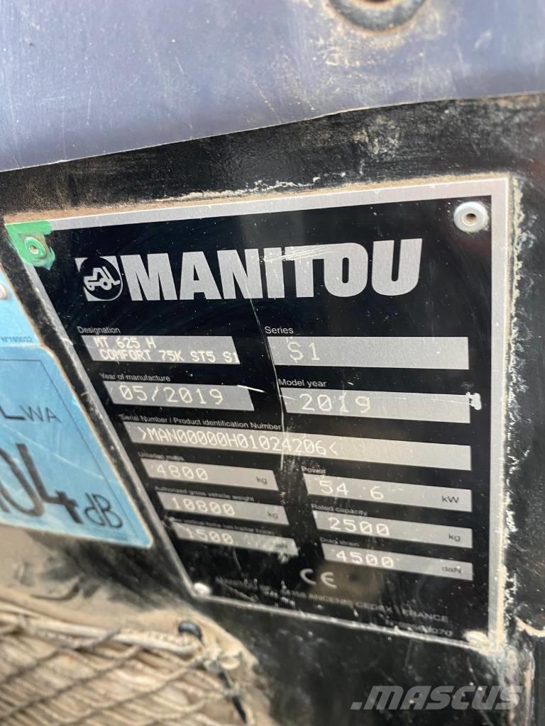 Manitou MT 625 H Manipulador telescópico