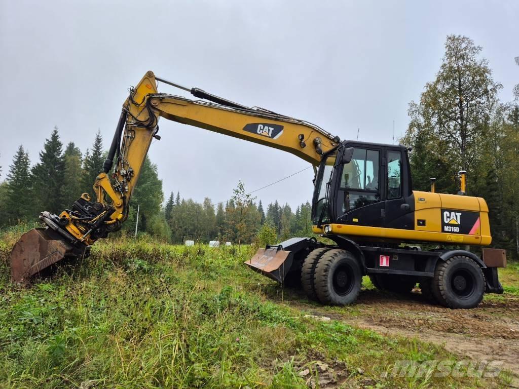 CAT M 316 D Escavadoras de rodas