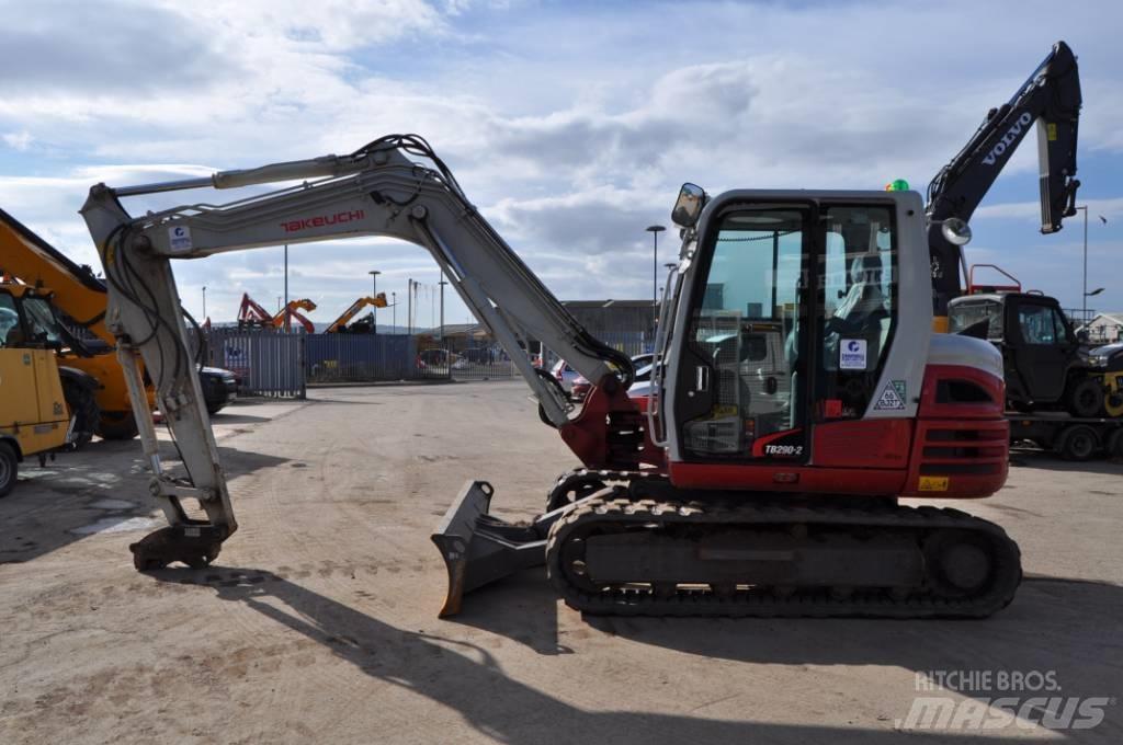 Takeuchi TB290-2 Escavadoras Midi 7t - 12t