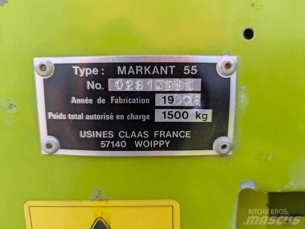 CLAAS Markant 55 Enfardadeira de fardos quadrados