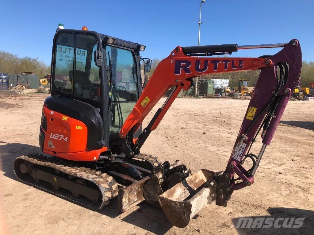 Kubota U 27-4 Miniescavadeiras