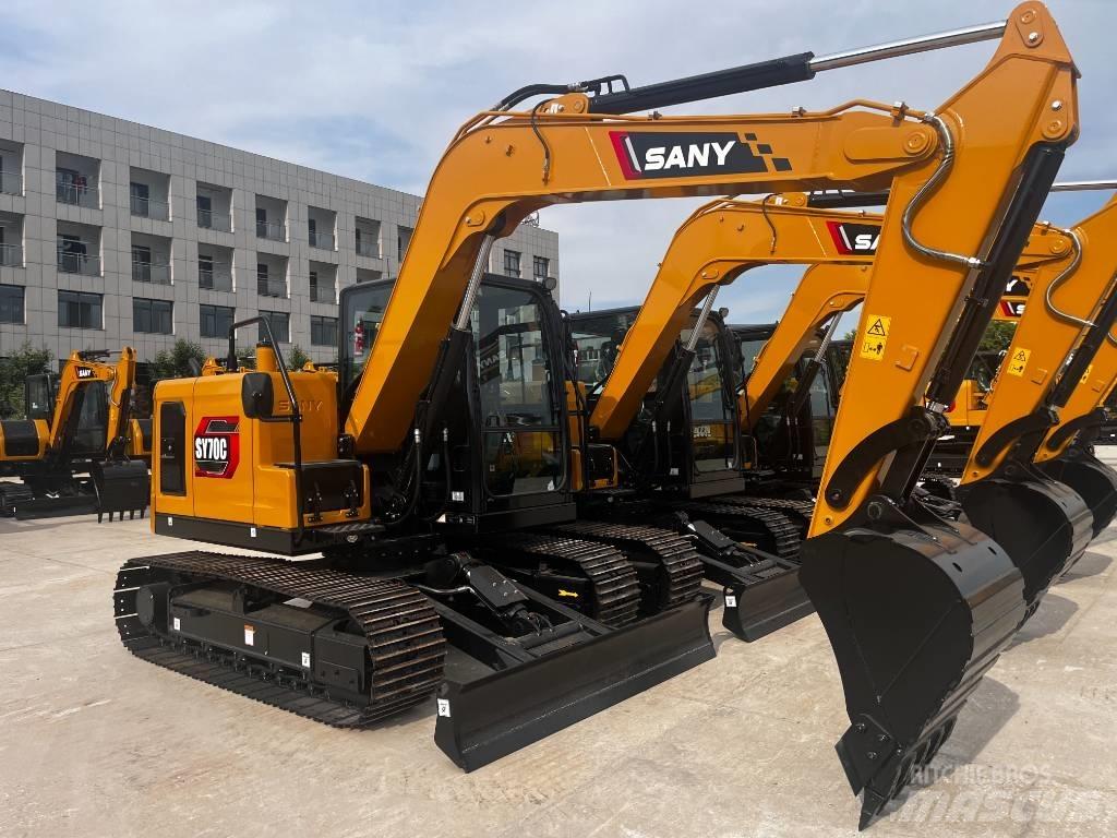Sany 70C Escavadeiras de esteiras