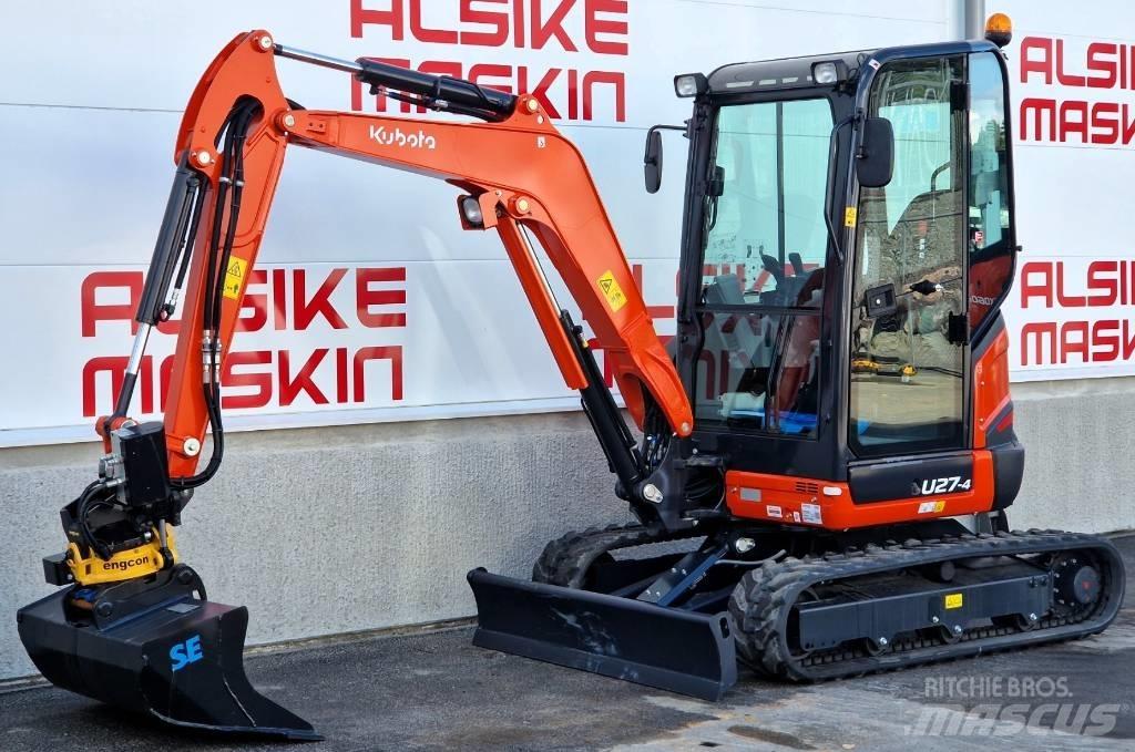 Kubota U 27-4 Miniescavadeiras