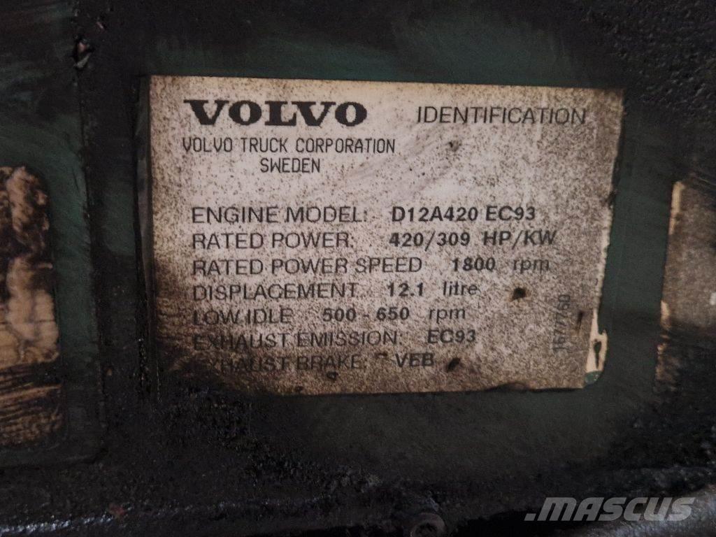 Volvo D12A420 Motores