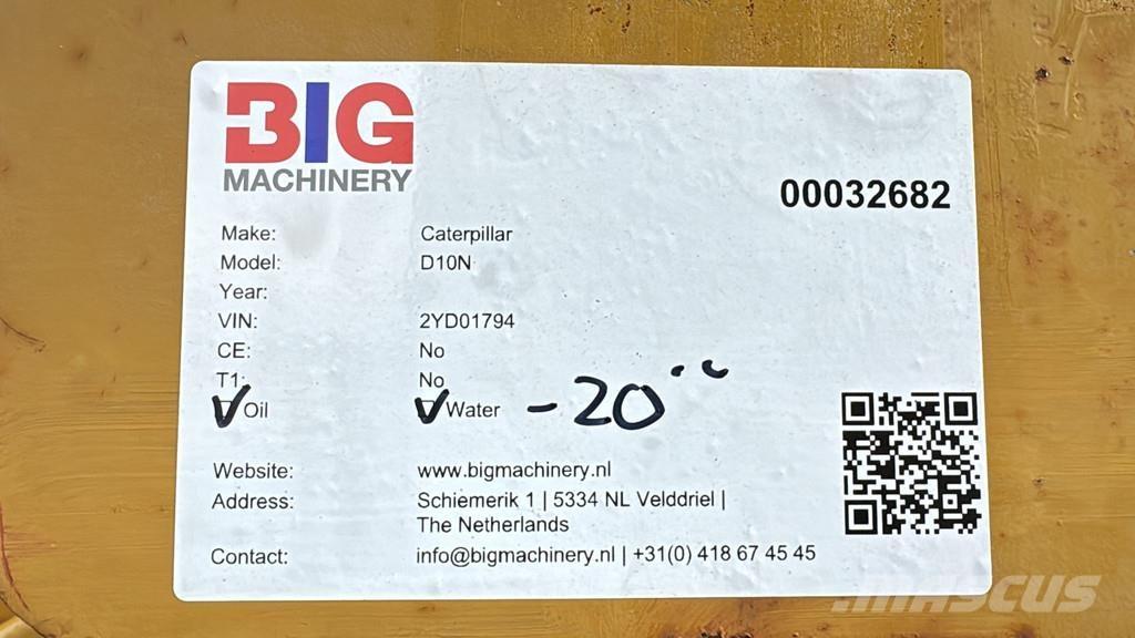 CAT D10N Dozers - Tratores rastos