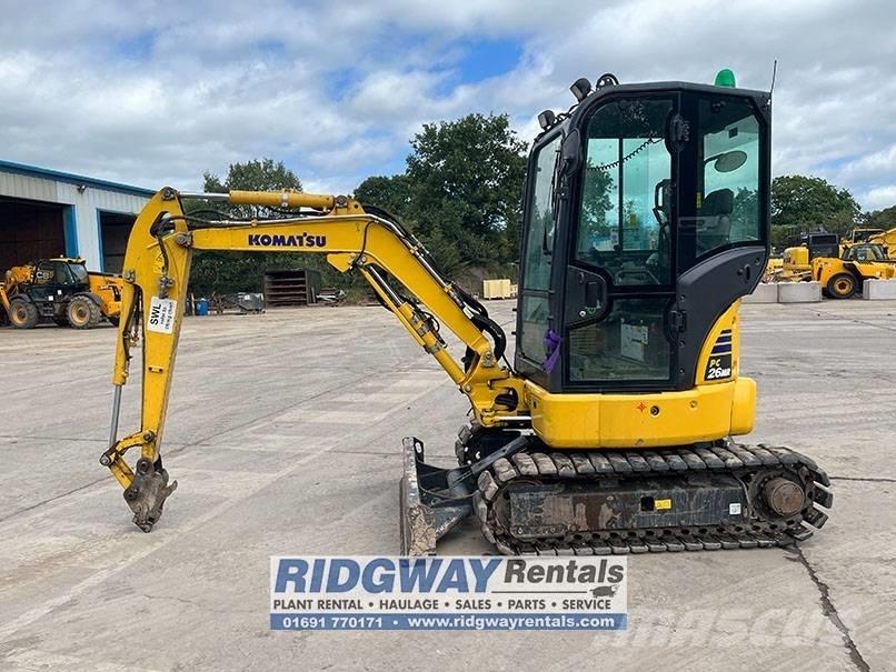Komatsu PC 26 MR-5 Miniescavadeiras