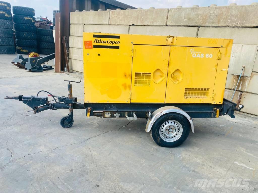 Atlas Copco QAS 60 Geradores Diesel
