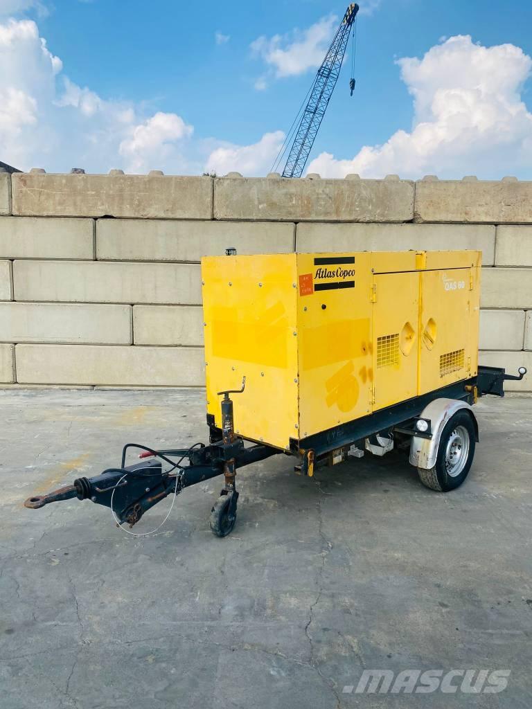 Atlas Copco QAS 60 Geradores Diesel