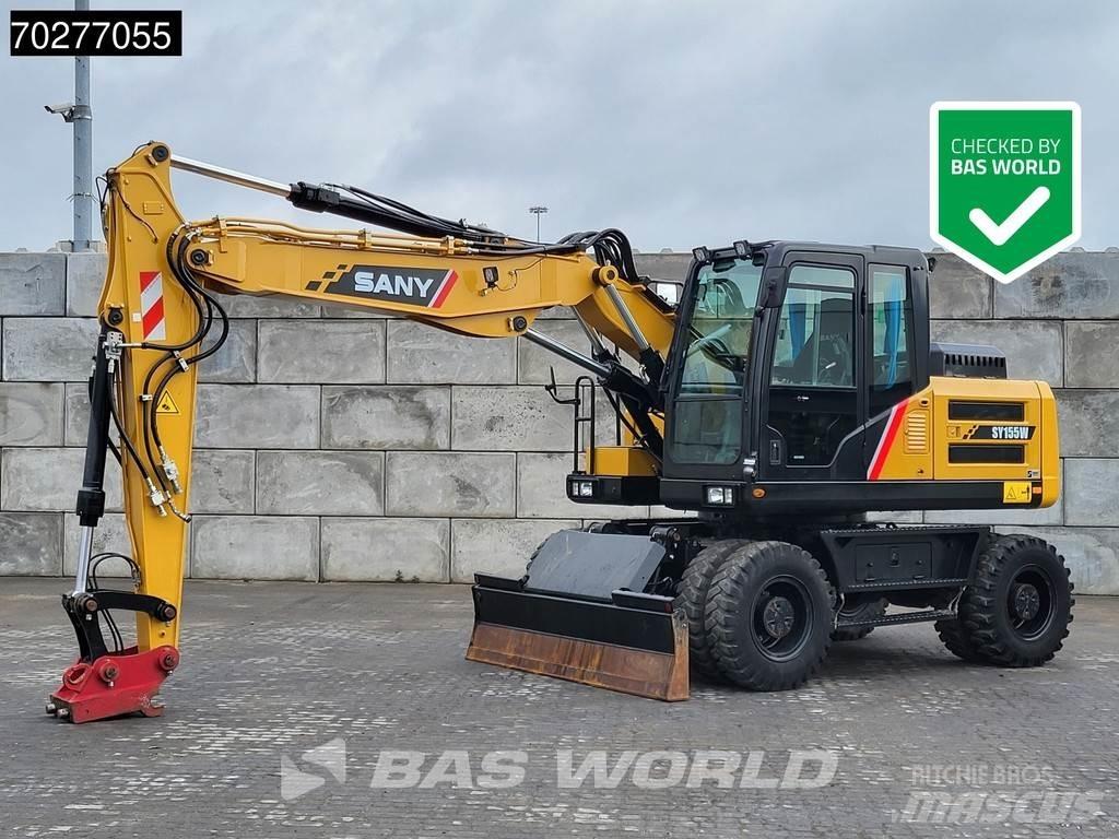 Sany SY155W Escavadoras de rodas