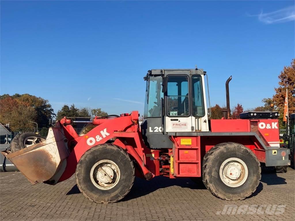 O&K L 20 Carregadeiras de rodas