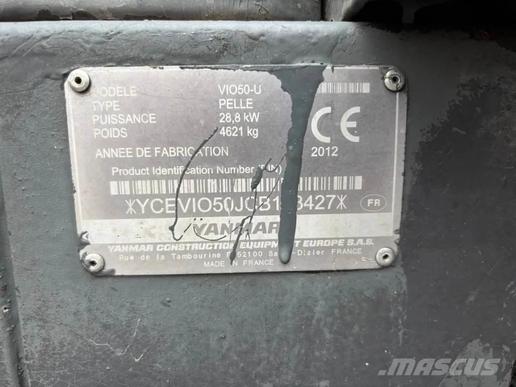 Yanmar VIO50-U Miniescavadeiras