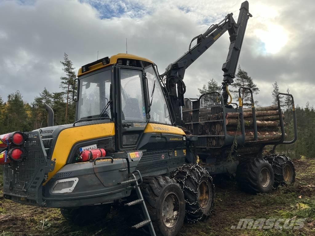 Ponsse Gazelle Forwarders florestais