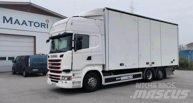 Scania R 490 6x2 Caminhões de caixa fechada