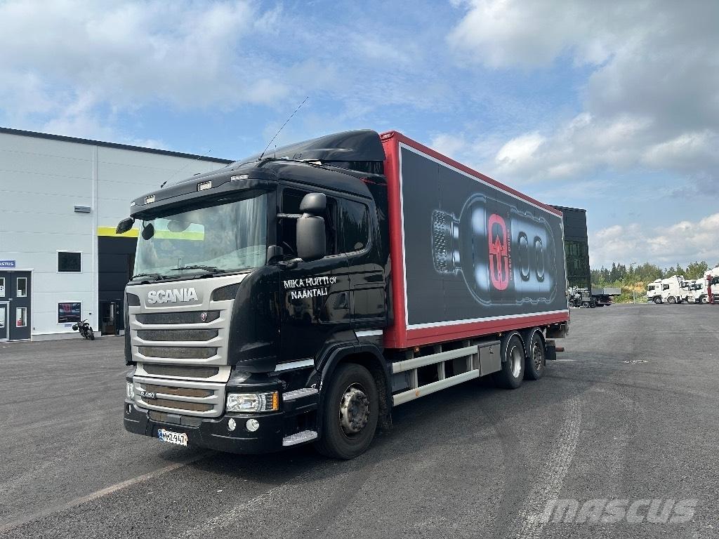 Scania R 450 Caminhões de caixa fechada