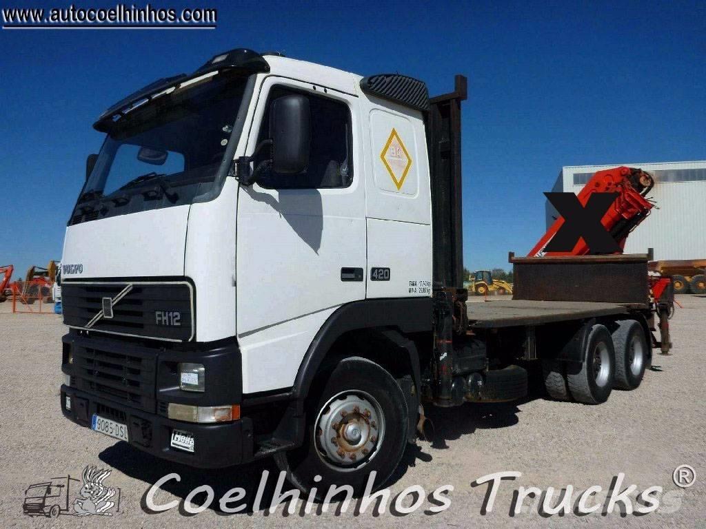 Volvo FH12 420 6x4 Camiões estrado/caixa aberta