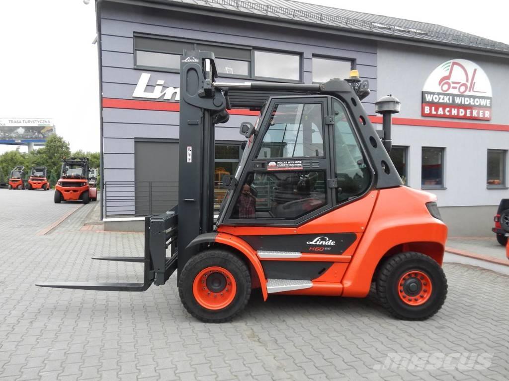 Linde H60D-03 Empilhadores Diesel