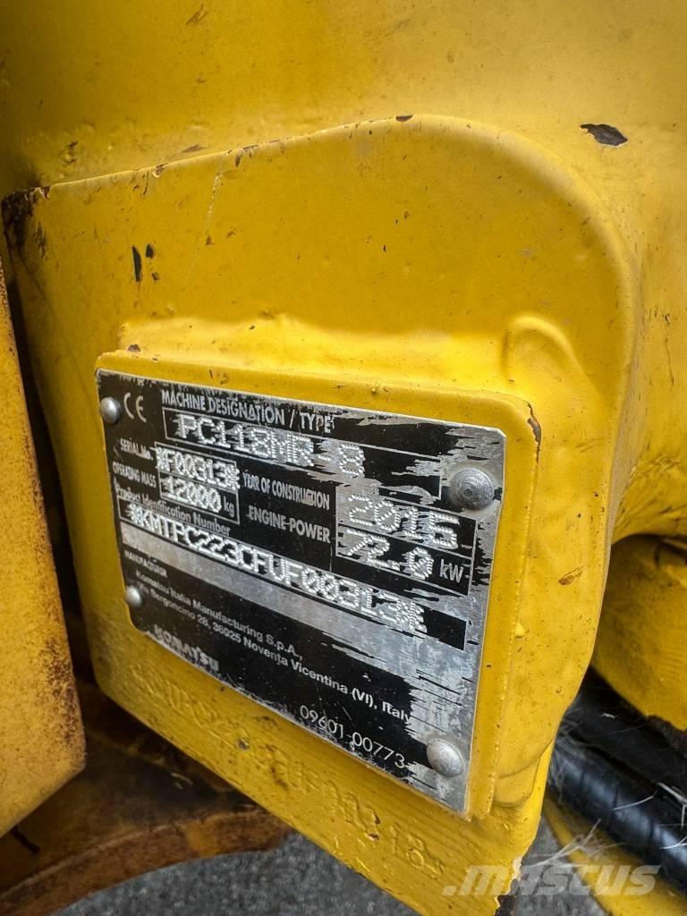Komatsu PC 118 MR-8 Escavadeiras de esteiras