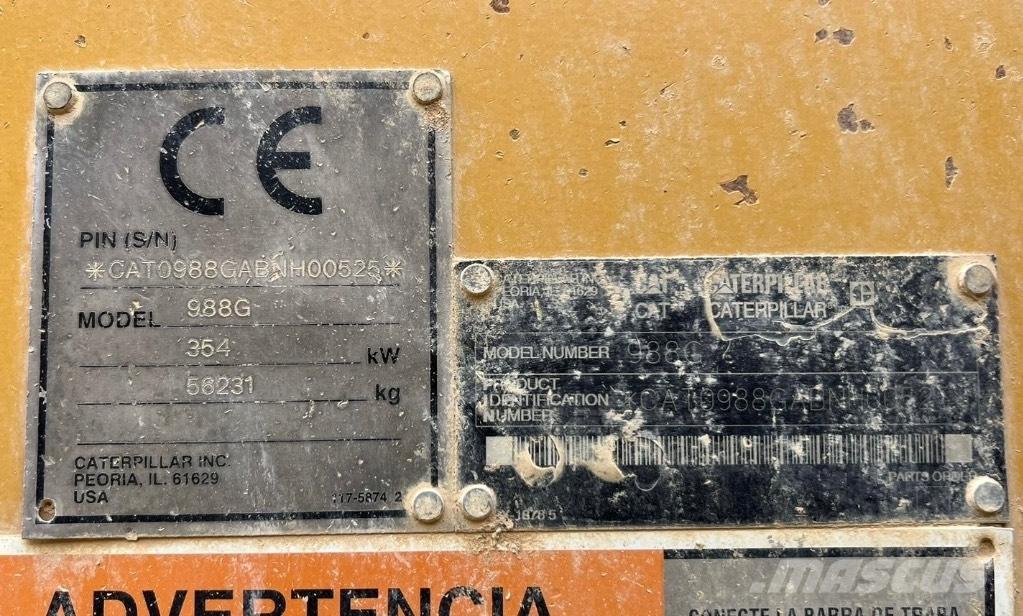 CAT 988 G Carregadeiras de rodas
