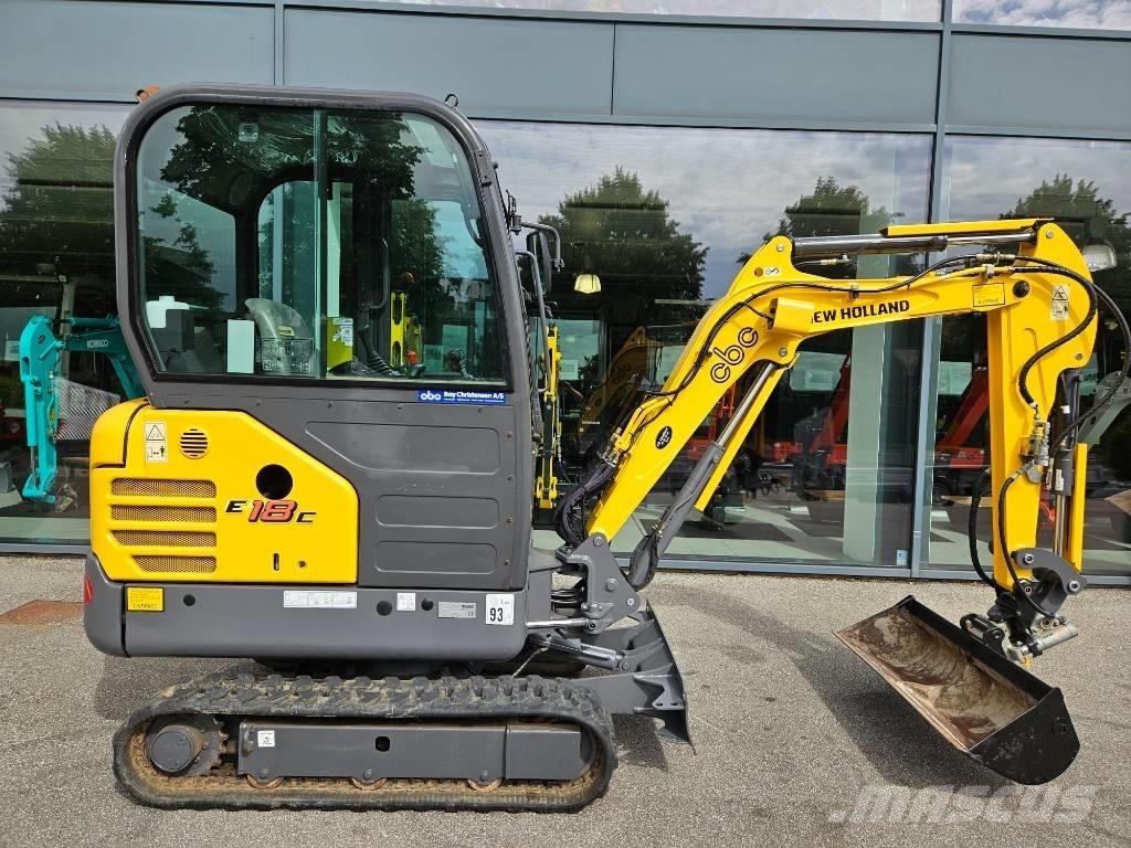 New Holland e18c Miniescavadeiras