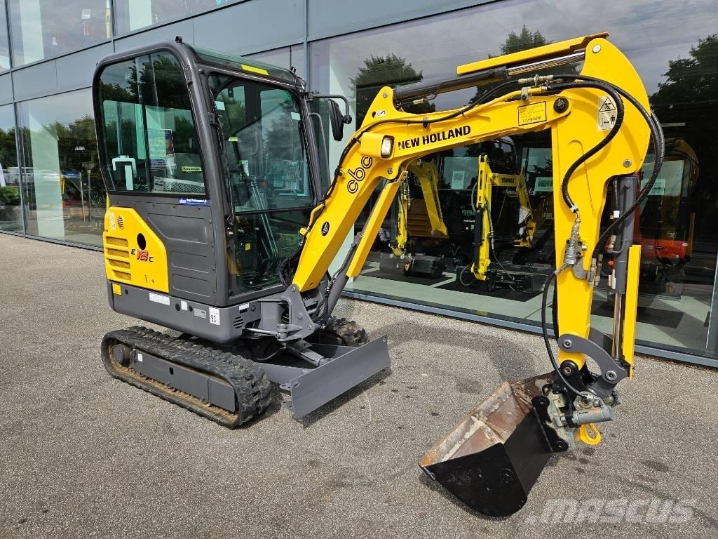 New Holland e18c Miniescavadeiras