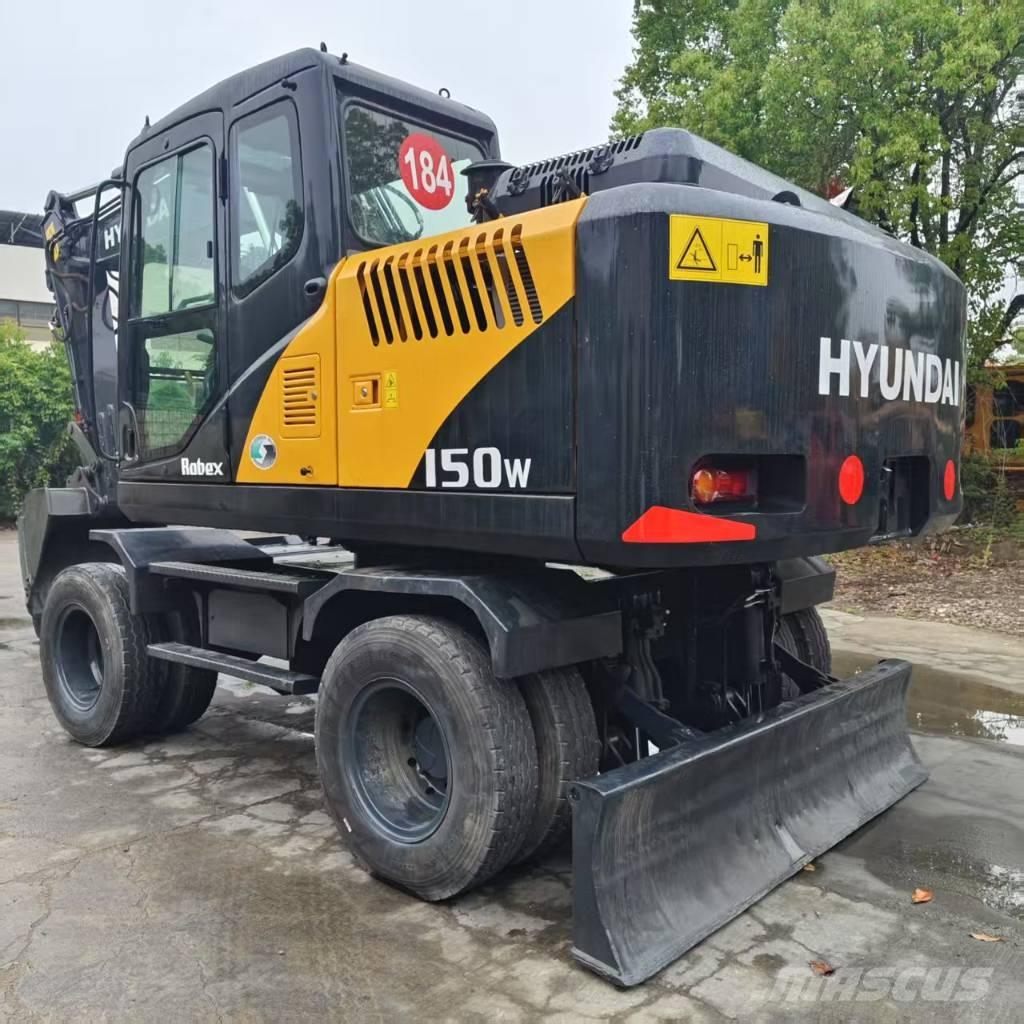 Hyundai R 150 W Escavadoras de rodas