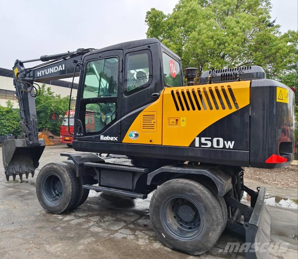 Hyundai R 150 W Escavadoras de rodas