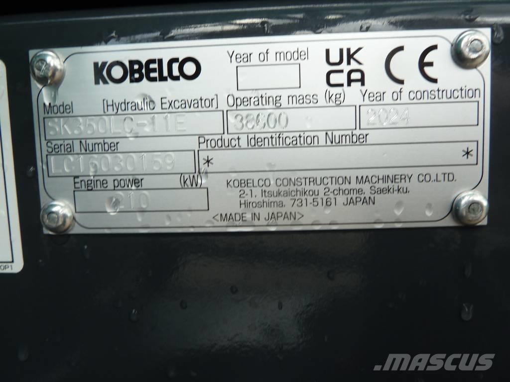 Kobelco SK350LC-11E Escavadeiras de esteiras