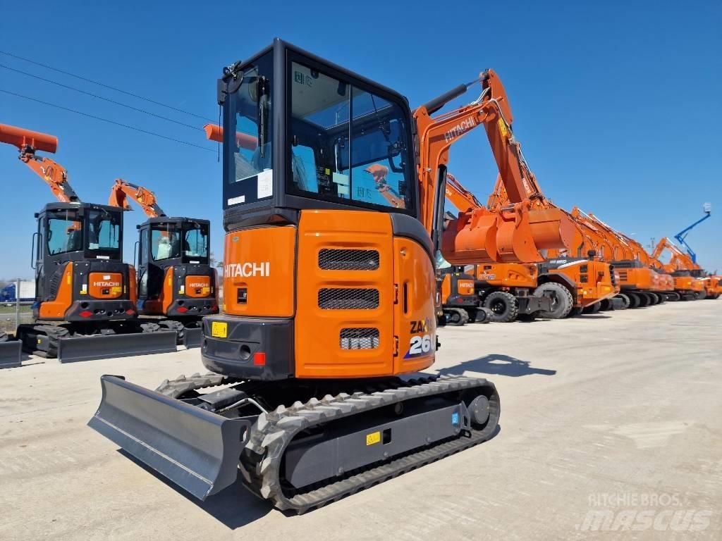 Hitachi ZX 26 U-6 Miniescavadeiras