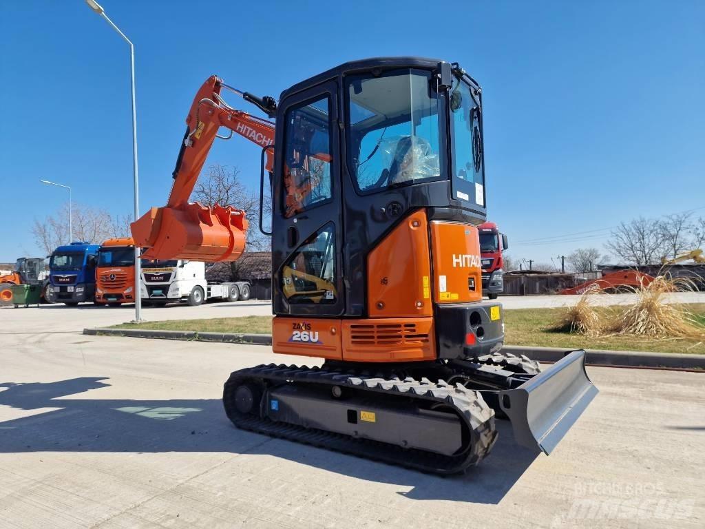 Hitachi ZX 26 U-6 Miniescavadeiras