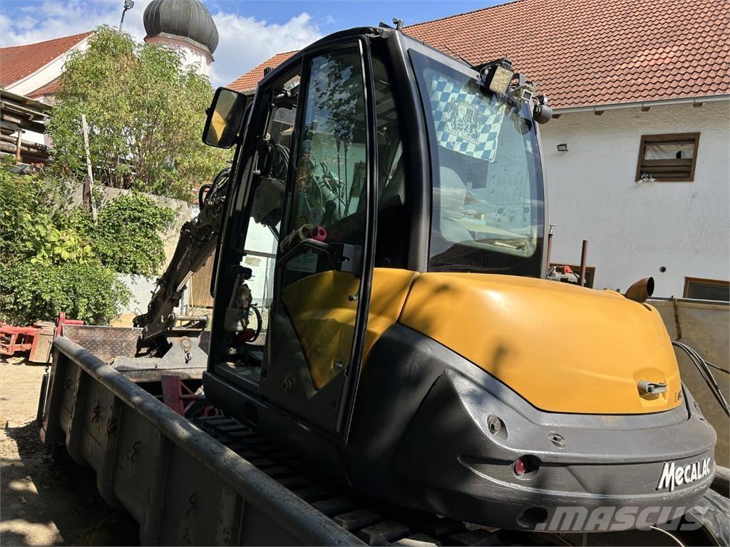 Mecalac 8MCR Escavadoras Midi 7t - 12t