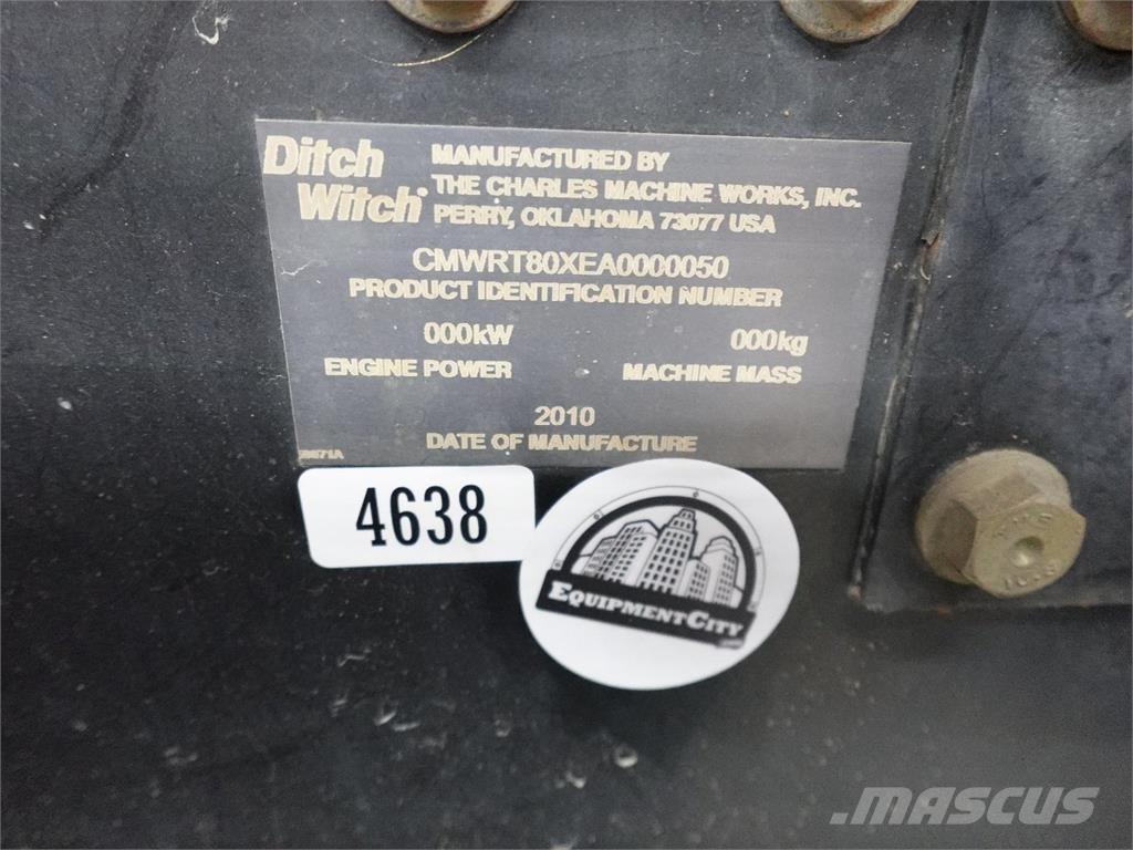 Ditch Witch RT80 Abre-valas