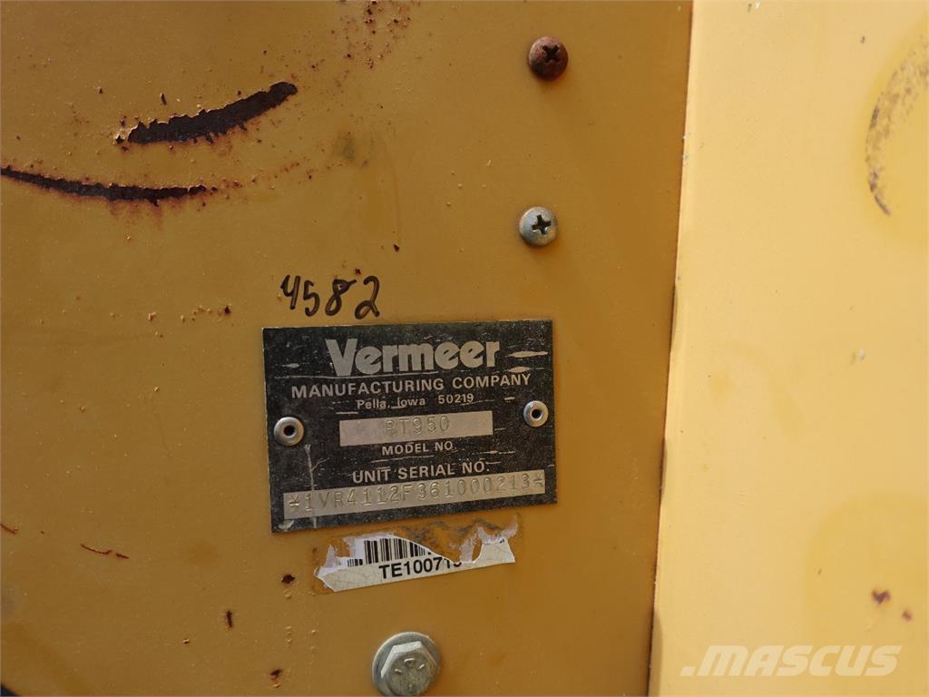 Vermeer RT950 Abre-valas