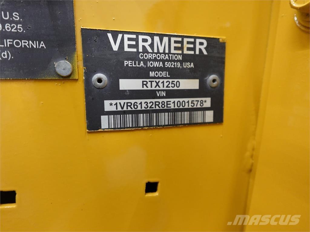 Vermeer RTX1250 Abre-valas
