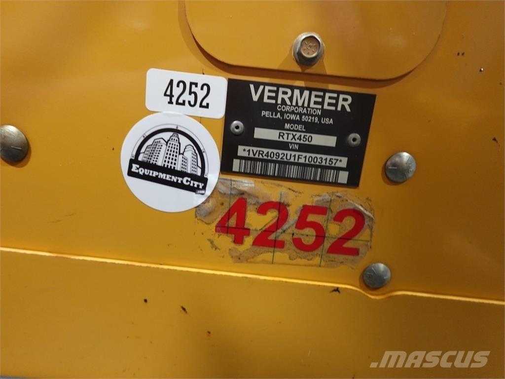 Vermeer RTX450 Abre-valas