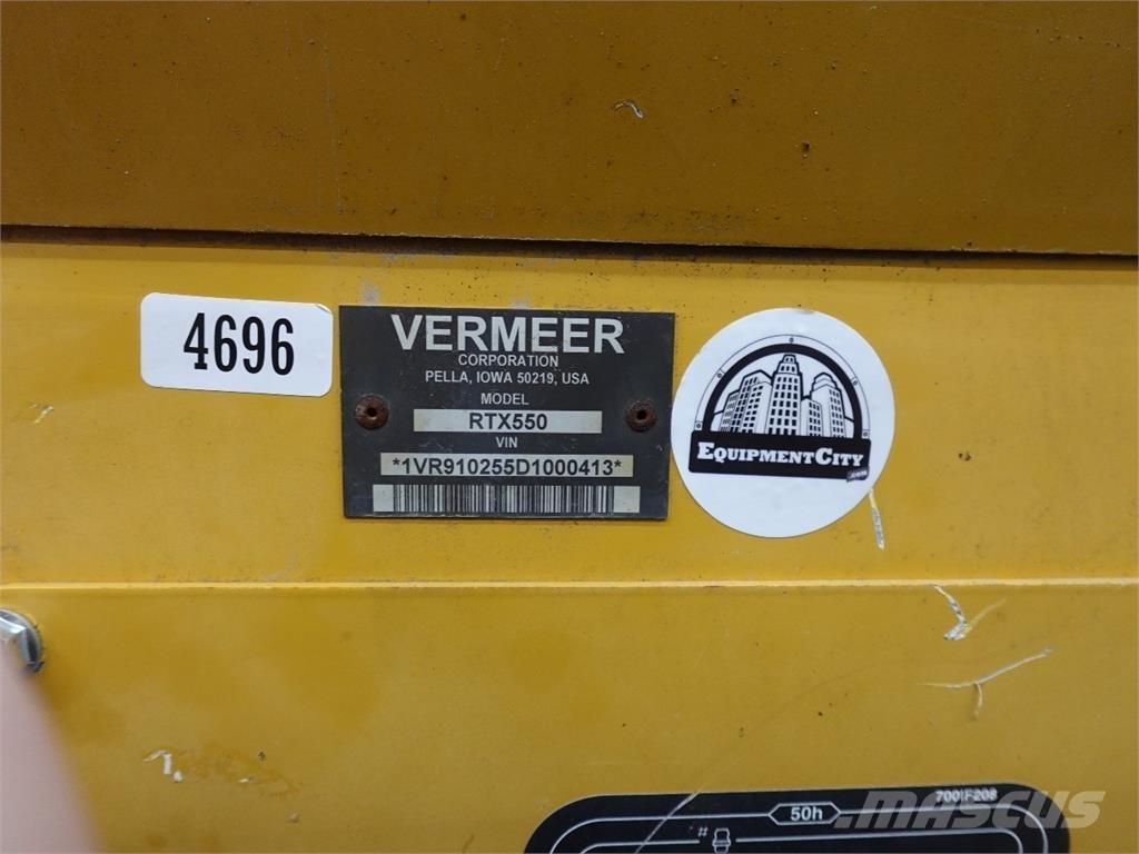 Vermeer RTX550 Abre-valas