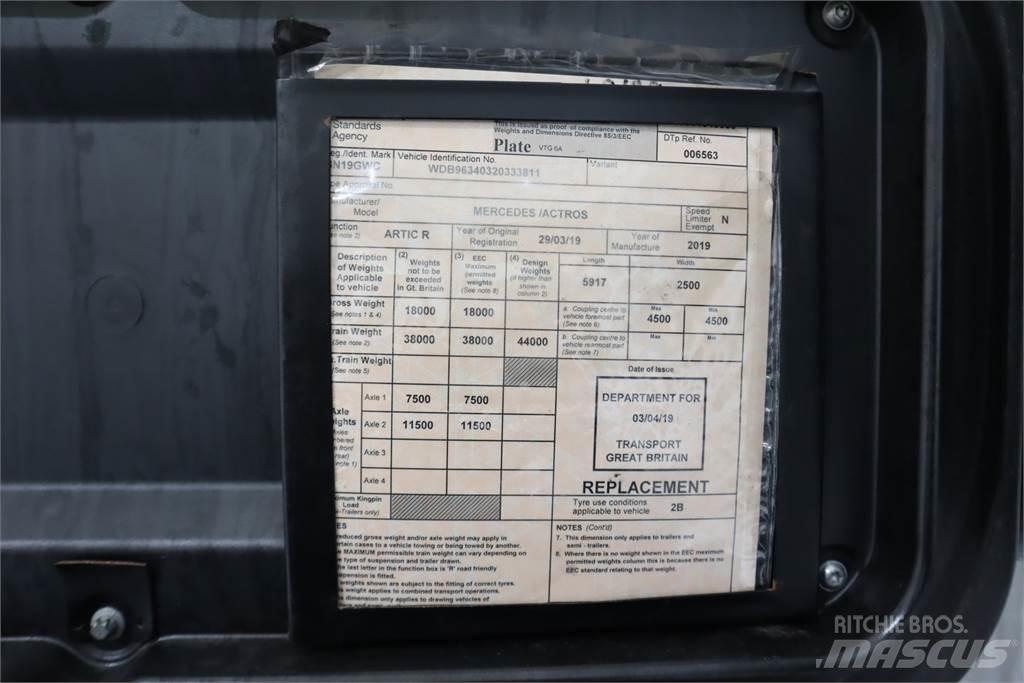 Mercedes-Benz Actros 1840 Cavalos Mecânicos