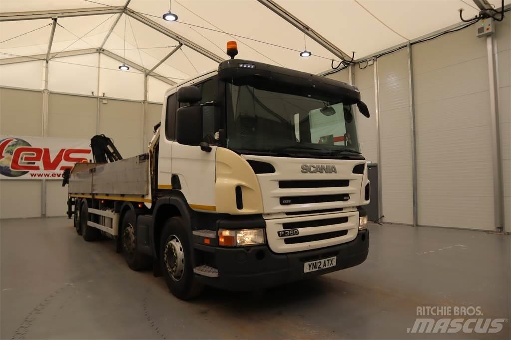 Scania P360 DROPSIDE REAR Gruas Fora-de-estrada