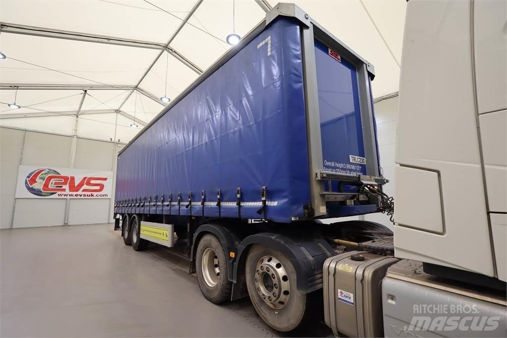 SDC Trailers Curtain Sider Outros Reboques