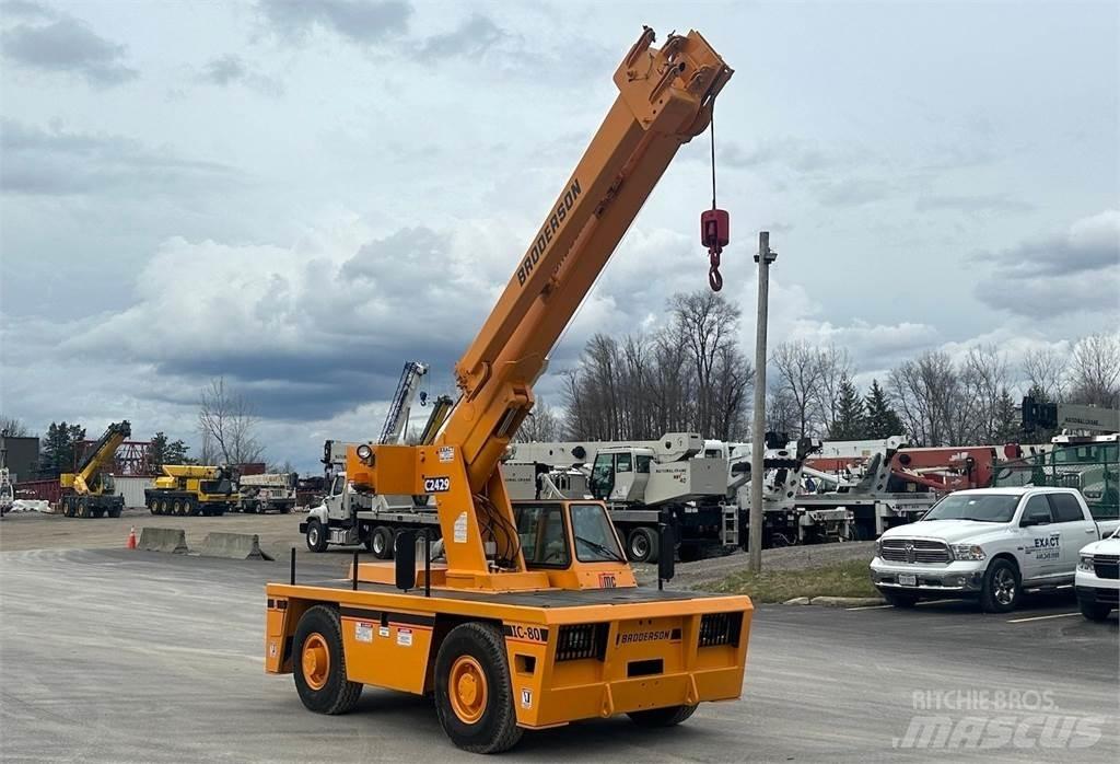 Broderson IC-80-3J Gruas Fora-de-estrada