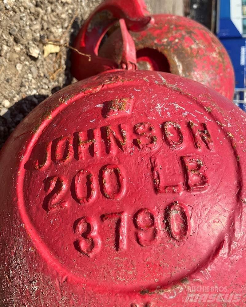 Johnson  Peças e equipamento de gruas