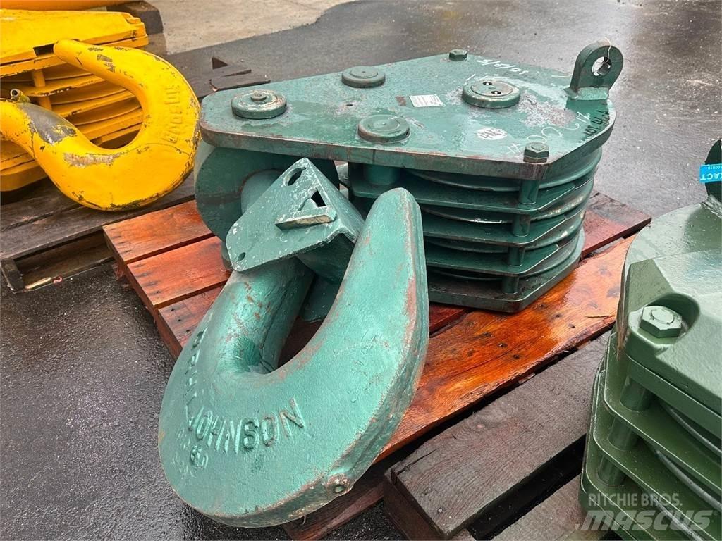 Johnson  Peças e equipamento de gruas