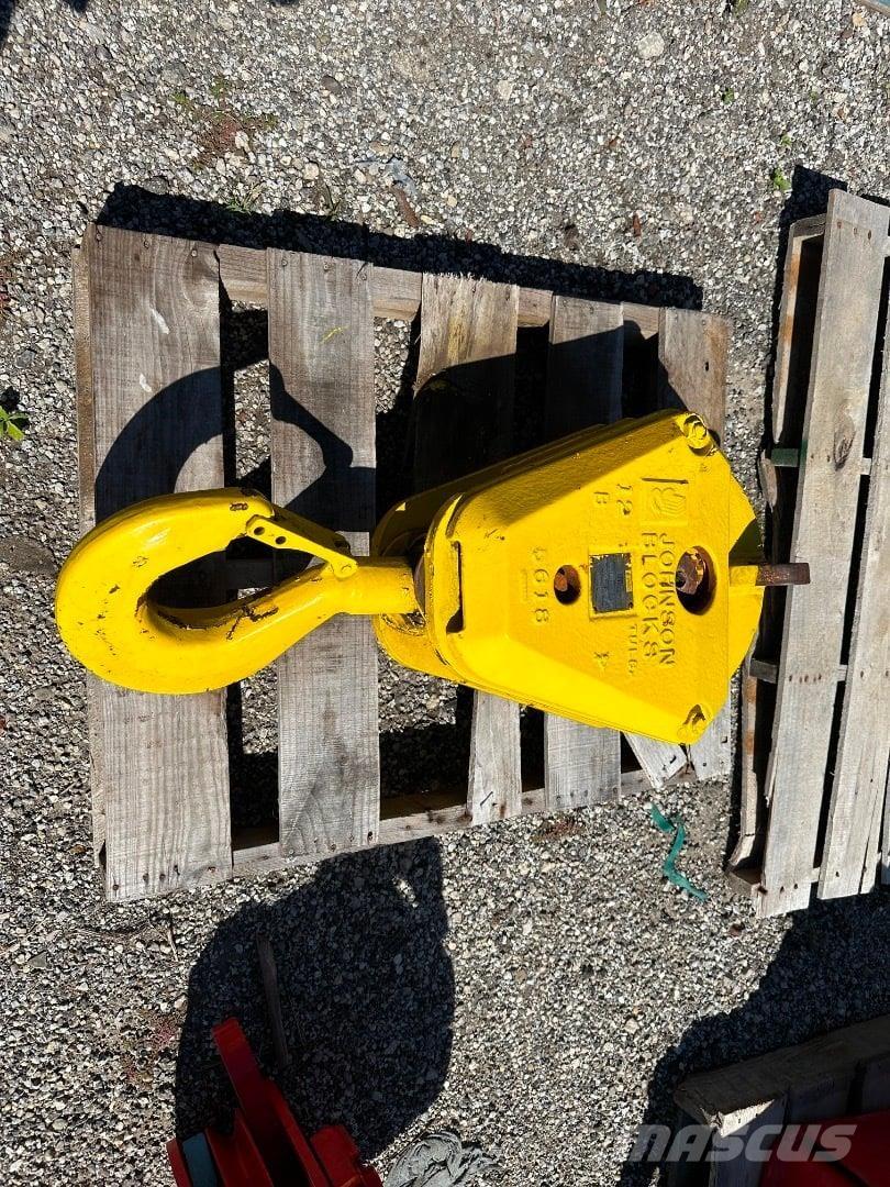 Johnson  Peças e equipamento de gruas