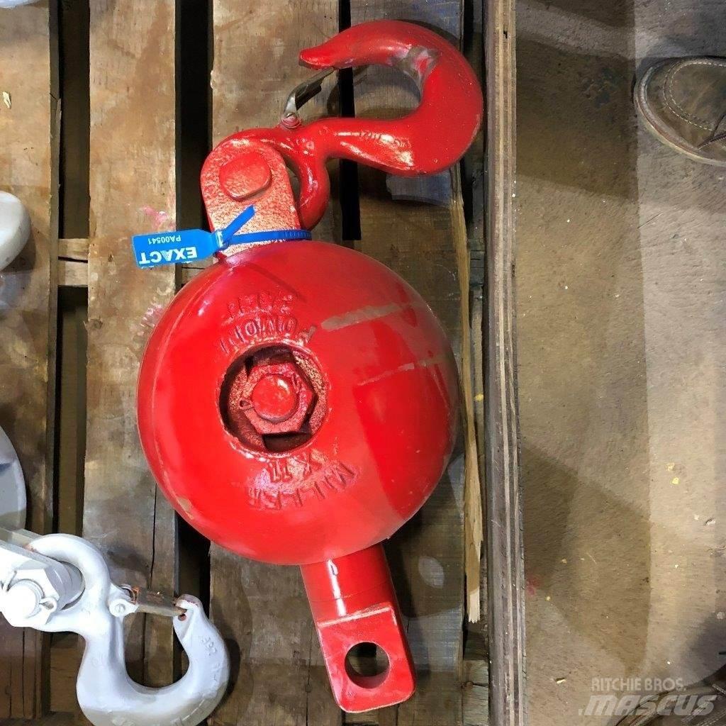 Miller  Peças e equipamento de gruas