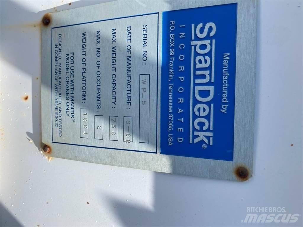  SpanDeck Peças e equipamento de gruas