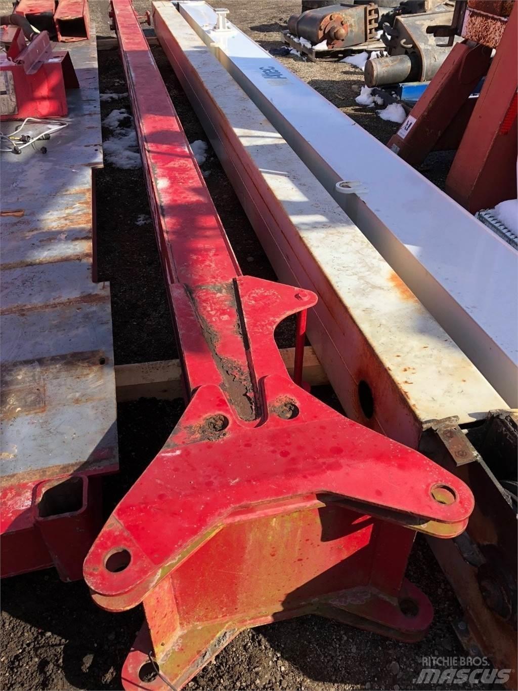 Terex  Lanças e braços dippers