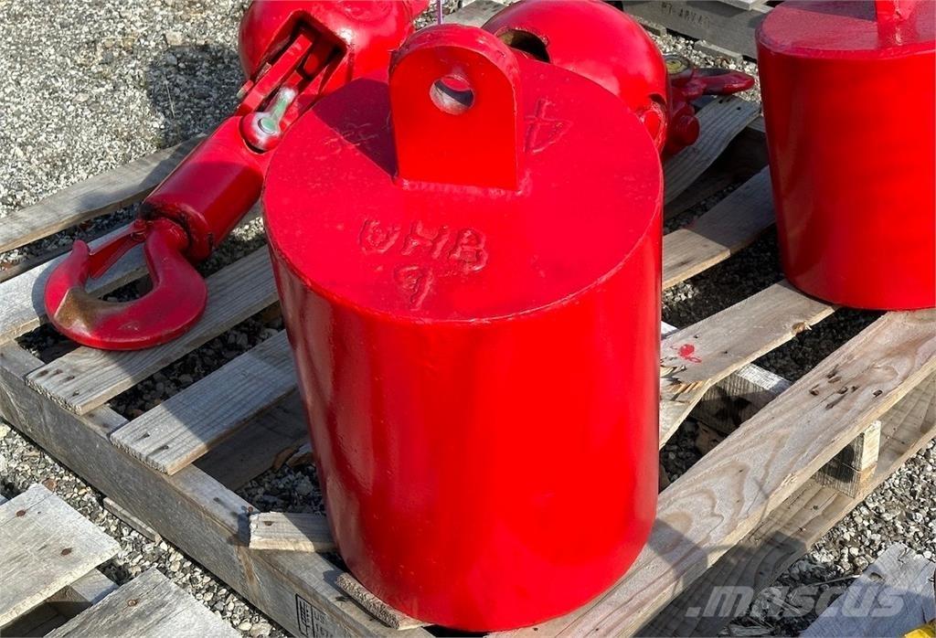  Unknown Peças e equipamento de gruas