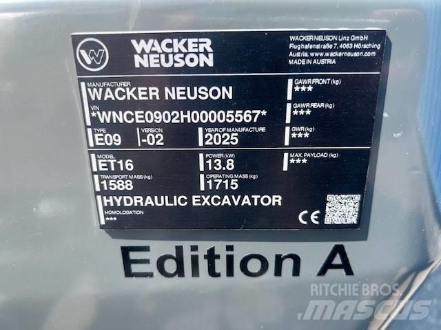 Wacker Neuson ET 16 Escavadeiras de esteiras