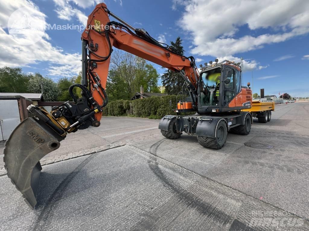 Doosan DX 160 W Escavadoras de rodas
