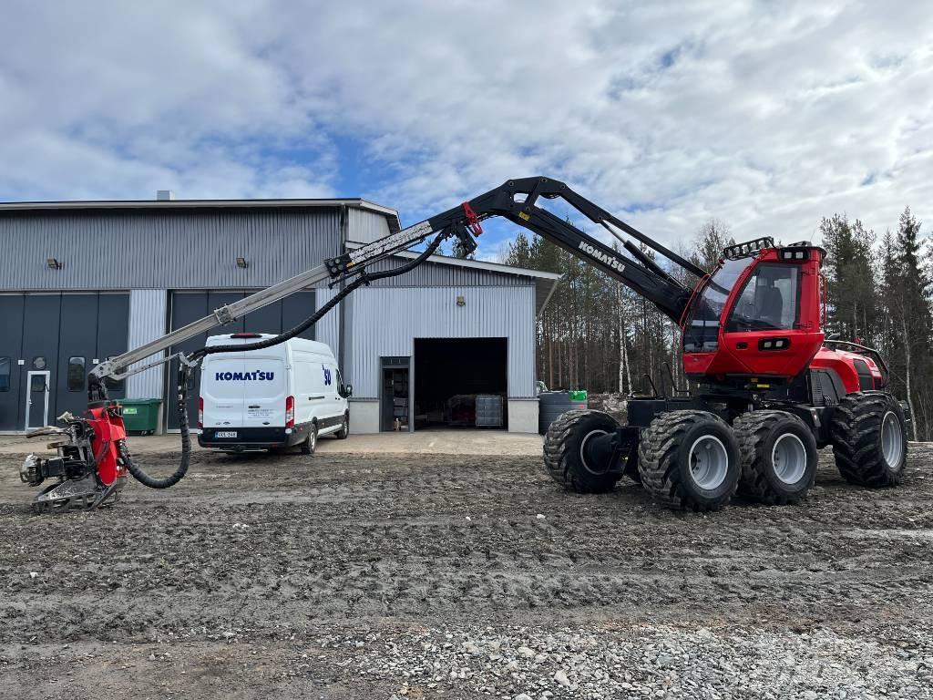 Komatsu 911.7 Processadores florestais